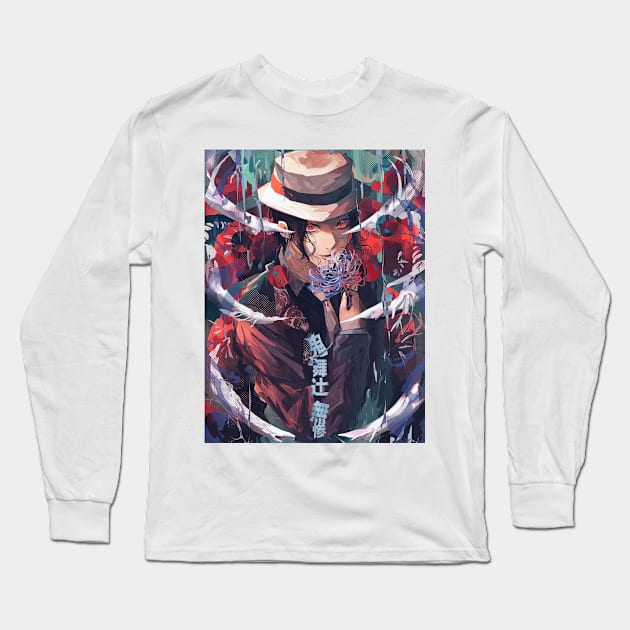 Demon Lord Muzan Long Sleeve T-Shirt by Valoka